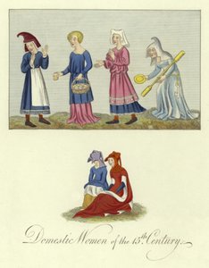 Donne domestiche del XV secolo da English School