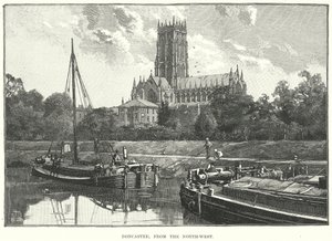 Doncaster, da nord-ovest (incisione)