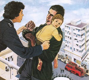 Non avvicinarti o salto