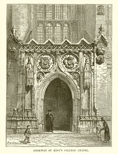 Porta della cappella del King