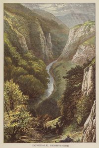 Dovedale, Derbyshire da English School