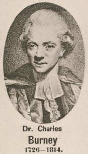 Dr Charles Burney da English School