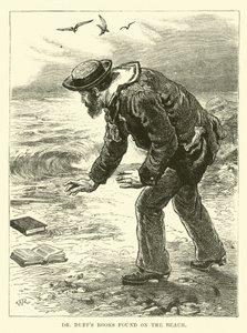 I libri del Dr. Duff trovati sulla spiaggia da English School