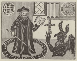 Dottor Giovanni Faustus (incisione) da English School