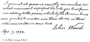 Dr John Ward