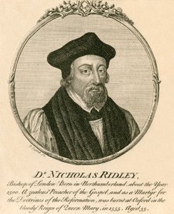 Dr Nicholas Ridley da English School