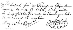 Dr Robert Plot da English School