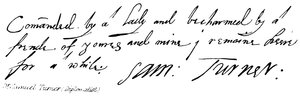 Dr Samuel Turner (Diplomatico)
