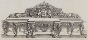 Credenza da Salotto, di Morant, Boyd, e Morant, nell