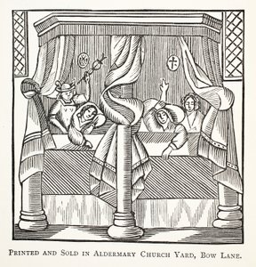 Sogni e Nei, illustrazione da Chap-books of the Eighteenth Century di John Ashton, pub. 1882 da English School