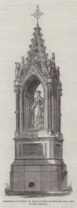 Fontana in High-Street, Maidstone, dono del Signor Randall (incisione) da English School