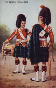 Tamburino e musicista dei Gordon Highlanders
