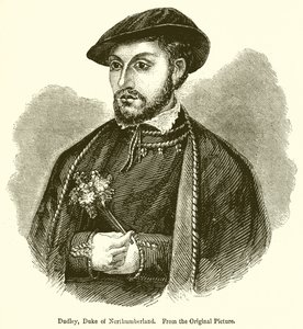 Dudley, duca di Northumberland da English School