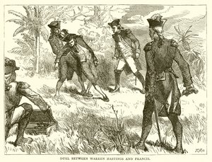 Duello tra Warren Hastings e Francis