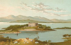 Castello di Dunstaffnage e Loch Etive da English School