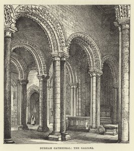 Cattedrale di Durham, la Galilea da English School