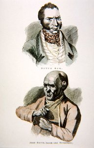 Dutch Sam e John Smith, da una stampa pubblicata nel 1812 da English School