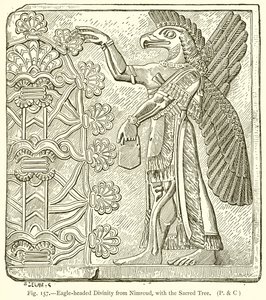 Divinità con testa d