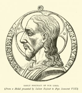 Primo ritratto del Nostro Signore da English School