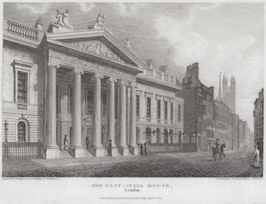 East-India House in Leadenhall Street da English School