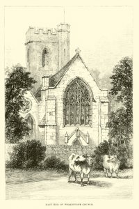 Estremità orientale della Chiesa di Folkestone da English School