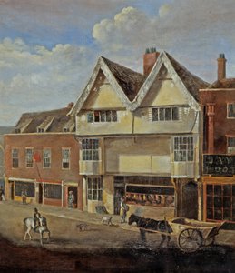 Eastgate Street Gloucester, c.1830 da English School
