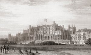 Eaton Hall, Cheshire, Inghilterra all