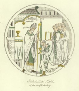 Abiti ecclesiastici del XII secolo