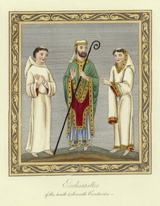 Ecclesiastici dei secoli X e XI da English School