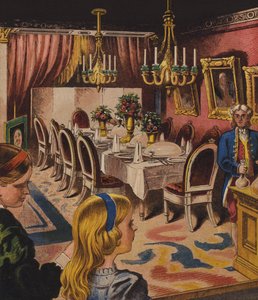 Le faccende domestiche di Edith e Milly da English School