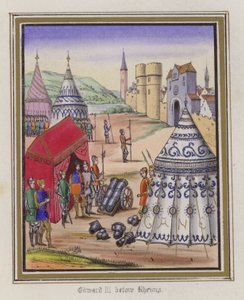Edoardo III davanti a Reims