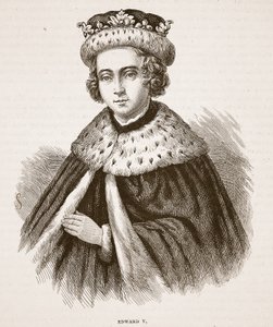 Edoardo V, illustrazione da Cassells Illustrated History of England