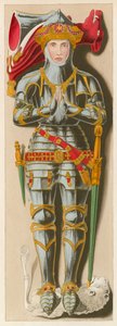 Effigie di Sir Richard Vernon, 1450 da English School