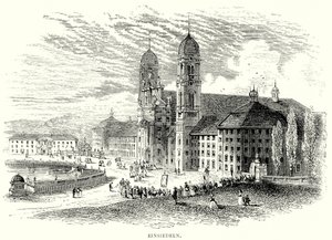 Einsiedeln (incisione) da English School