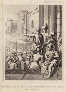 Eliseo inganna i servi del re di Assiria