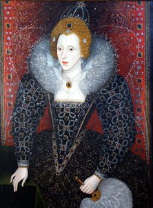 Elisabetta I (1533-1603), c.1590 da English School