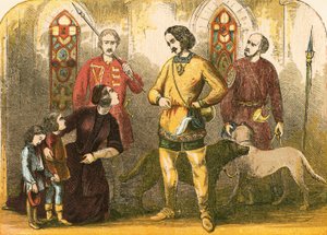 Elizabeth Woodville implora il re Edoardo di revocare la condanna del suo defunto marito