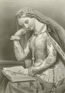 Elisabetta di York, regina di re Enrico VII da English School