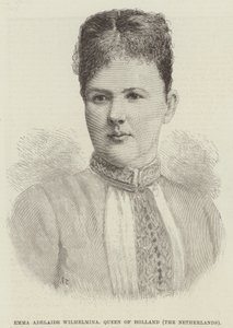 Emma Adelaide Wilhelmina, Regina d