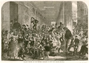 Ingaggio di bambini per il pantomima di Natale al Teatro Drury Lane, Londra da English School