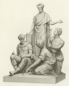 Ingegneria, Albert Memorial, Hyde Park, Londra da English School