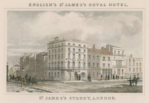 Hotel Reale di St James di English, St James Street, Londra da English School