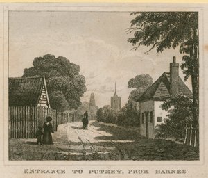 Ingresso a Putney da Barnes da English School