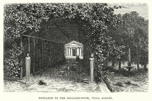 Ingresso alla Sala da Biliardo, Villa Albani da English School