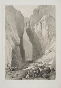 Ingresso al Passo di Bolan da Dadur, da 