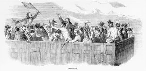 Corse di Epson 1847: La ferrovia - Terza classe (incisione)
