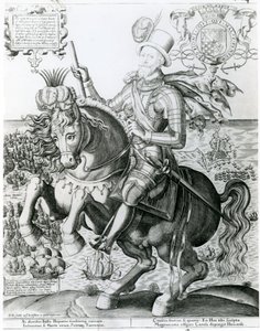 Ritratto Equestre di Charles Howard da English School