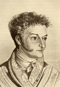 Ernst Theodor Amadeus Hoffmann (1776-1822) (incisione) da English School