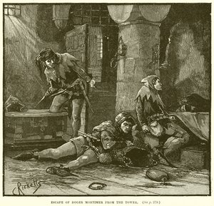 Fuga di Roger Mortimer dalla Torre da English School