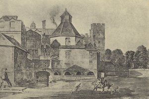 Cucina del collegio di Eton, c 1780 (incisione) da English School